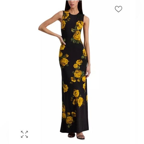 Alice + Olivia Delora Open Back Floral Con 4 $550..Please Make Offers - Picture 1 of 11